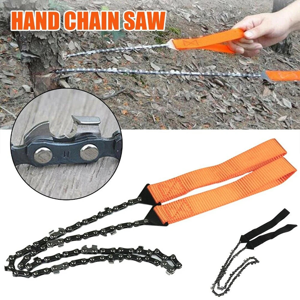 11T 65 Manganese Steel Hand Chainsaw for Wood Cutting