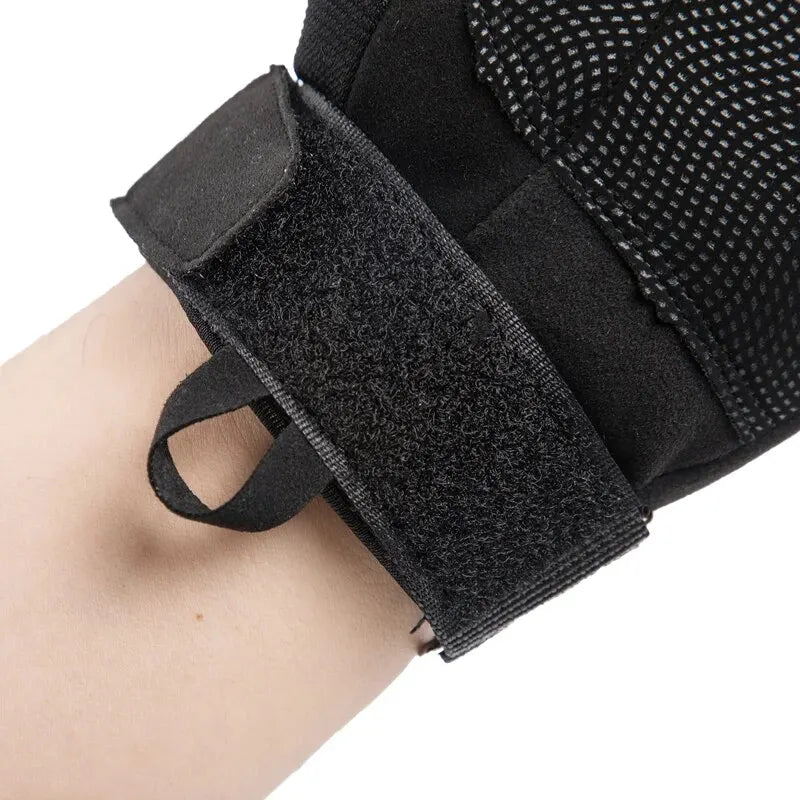Men Women Outdoor Tactical Gloves Fingerless Sports Gloves 