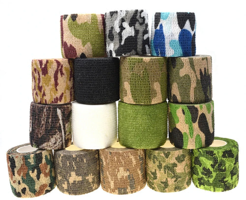 1 roll of 4.5m x 5cm waterproof stealth camouflage tape