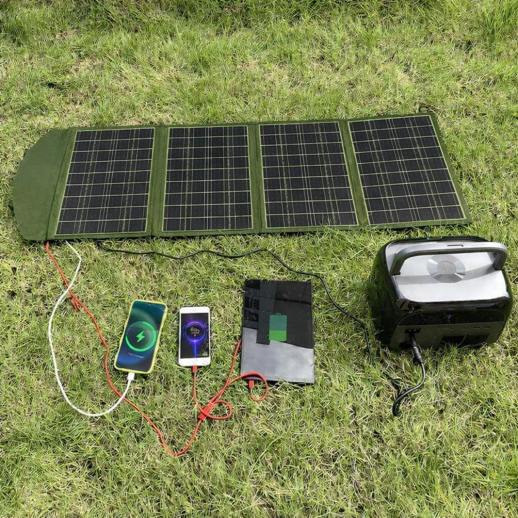 SOLAR XL - Chargeur Solaire puissant 60 watts Vivre Demain®
