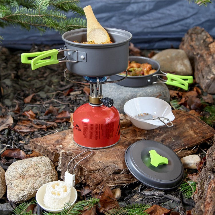 Kit de cuisine de camping portables