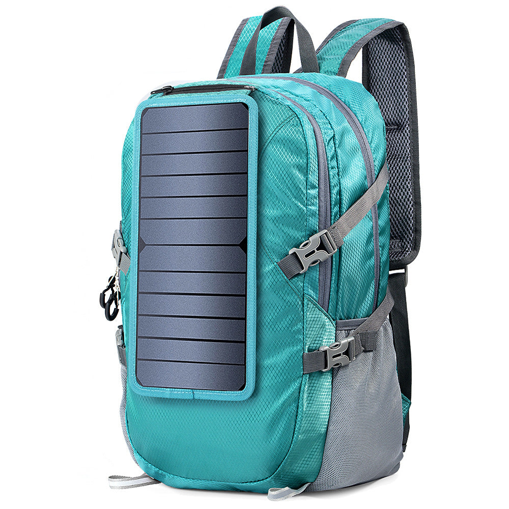 Sac à dos de randonnée avec alimentation solaire