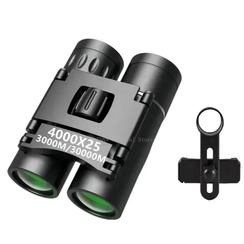 Powerful 4000x25 portable binoculars 