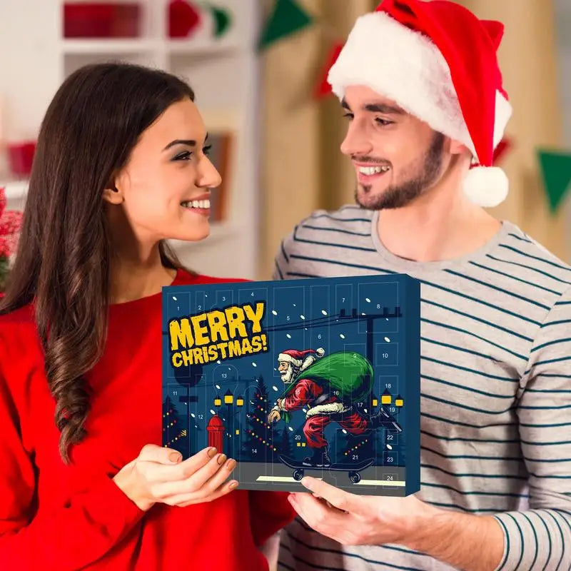 Advent Calendar Survival Kits, Christmas Gift 