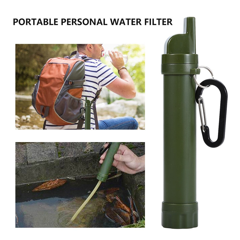 Filtre à eau de survie pour le camping et la randonnée