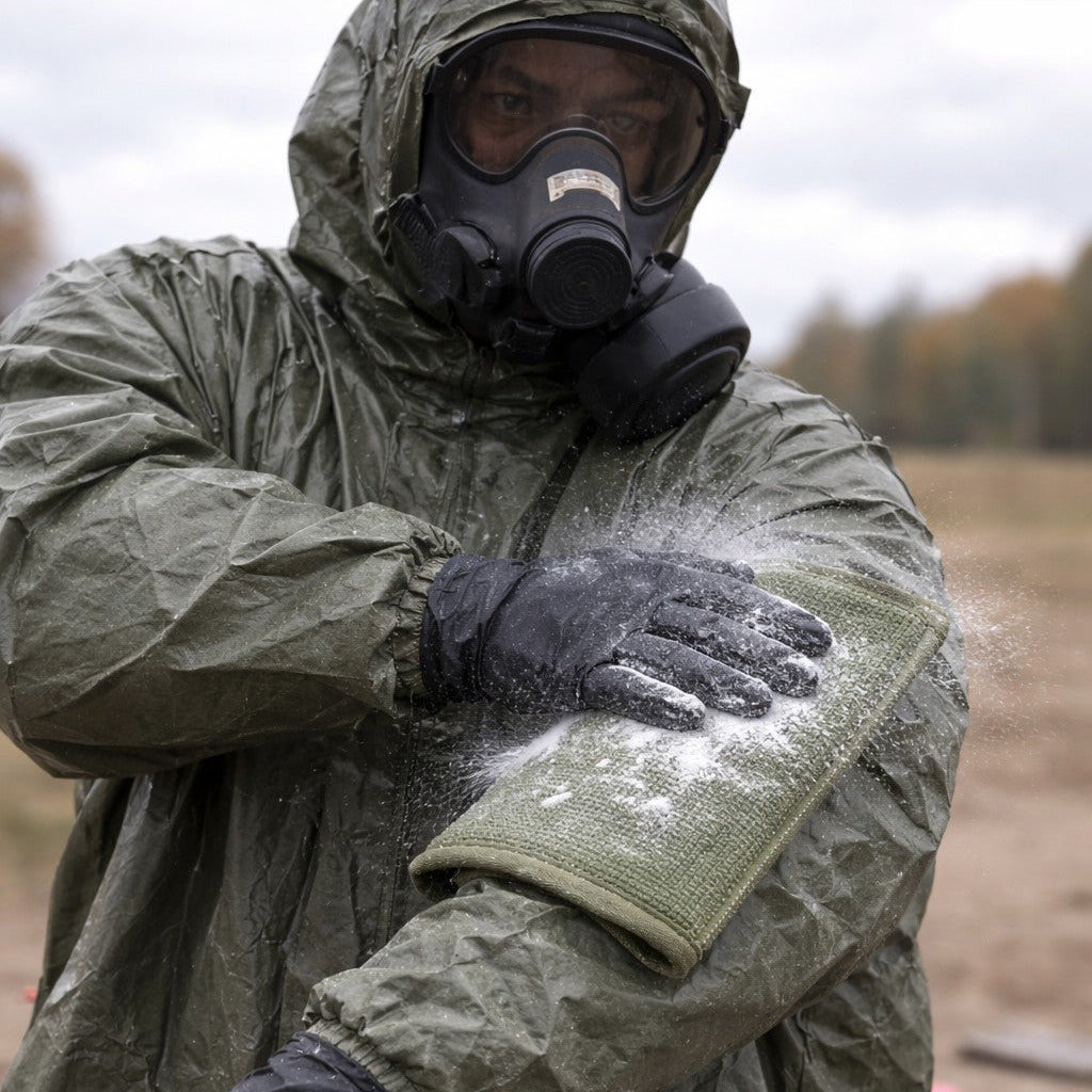 gant décontamination kit poudre