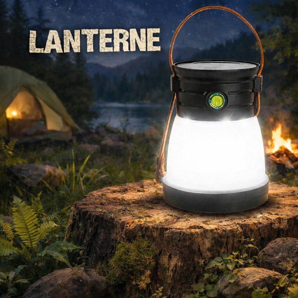 lanterne batterie solaire power bank