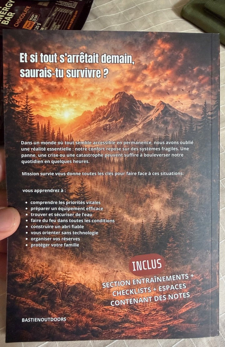 MISSION SURVIE - Le guide Par Bastien Outdoor