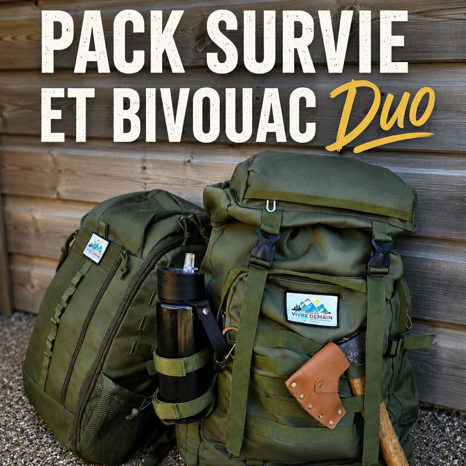 pack survie 2 personnes 