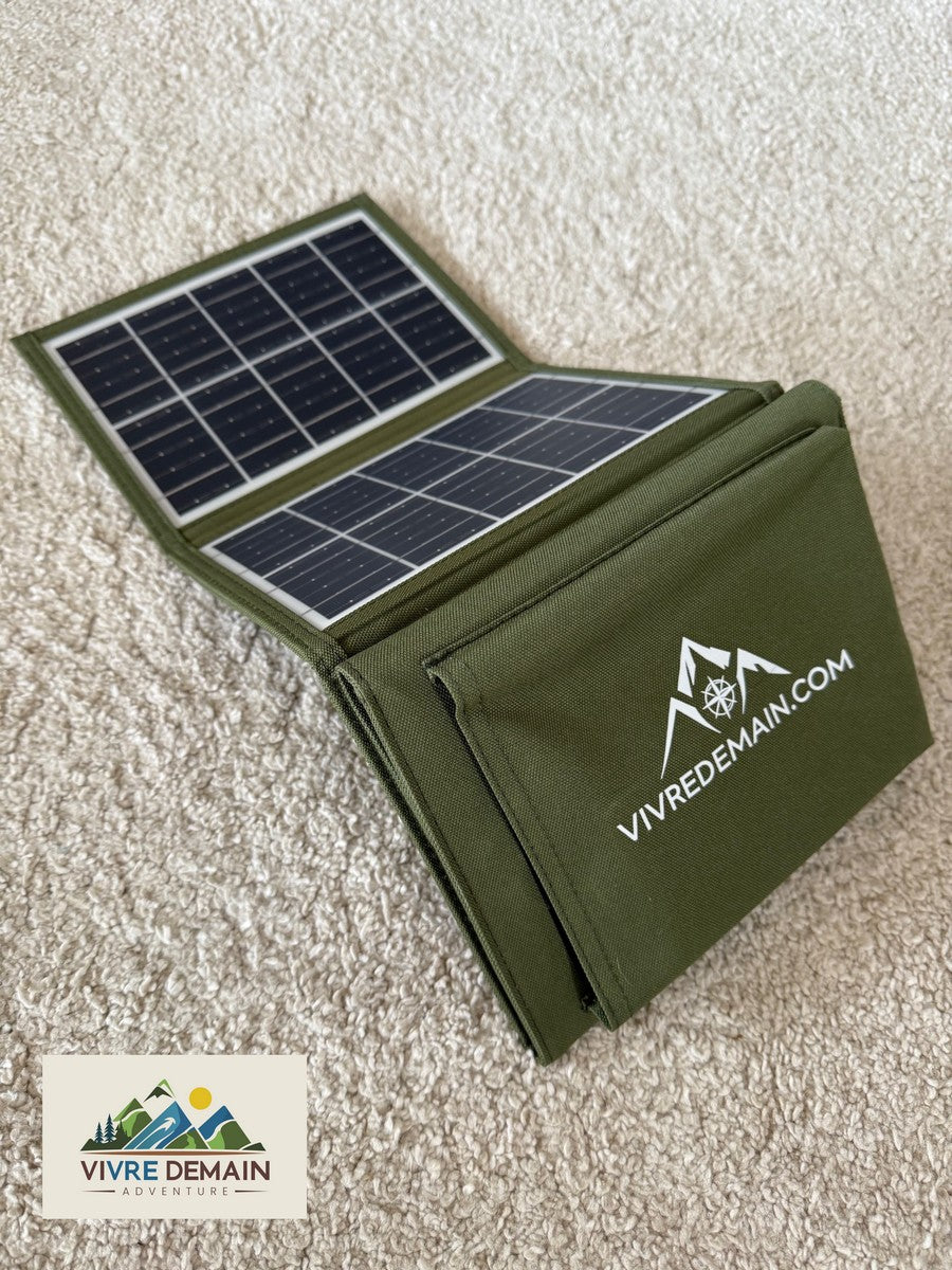 SOLAR - Panneau Solaire portable 20 watts Vivre Demain®