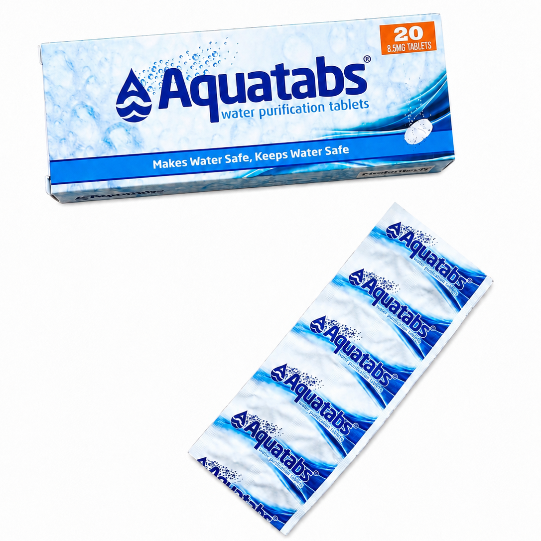 pastilles purification eau aquatabs survie