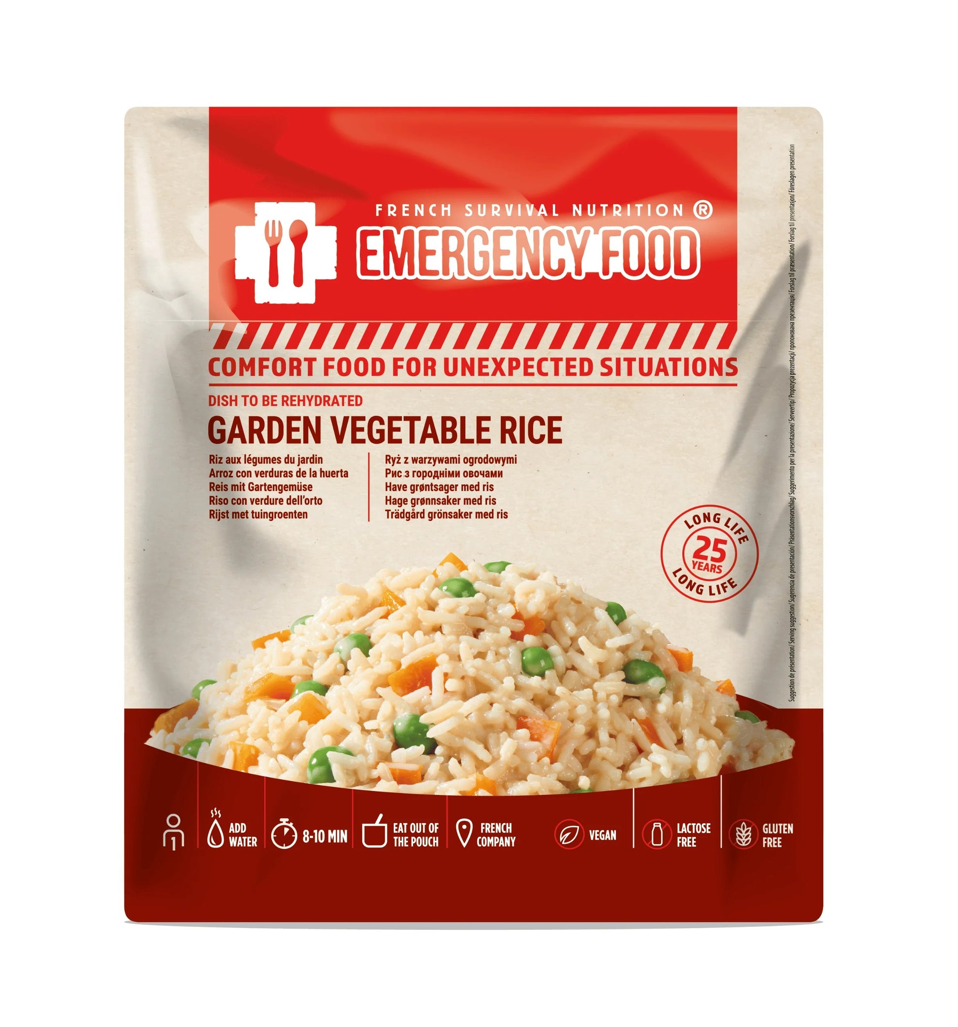 PACK 7 JOURS - 14 repas complets conservation 25 ans