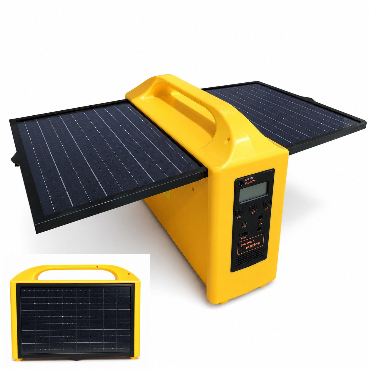 Station d’énergie solaire portable, batterie 100 W