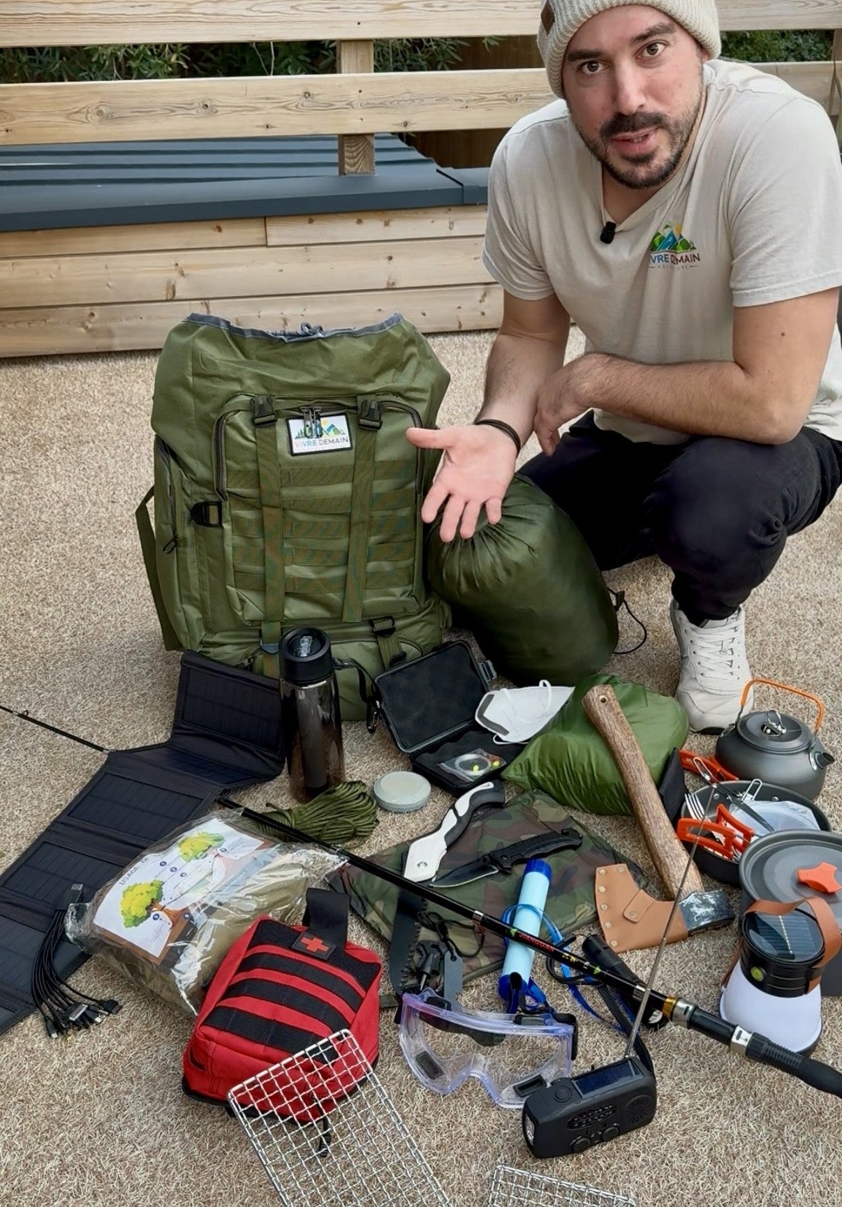 LEGEND - Sac de Survie Kit complet Vivre Demain®